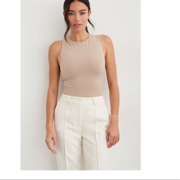 DYNAMITE THONG BOTTOM BODYSUIT-TAN - Picture 2 of 3